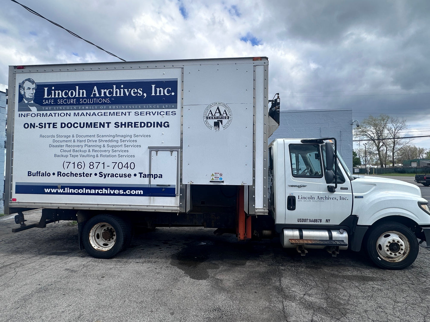 Listing 118: 2013 Alpine Non-CDL Shredding Truck